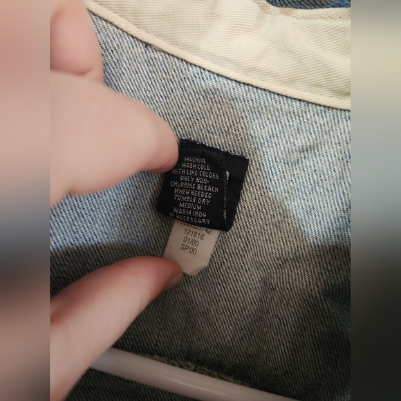 GAP Blue Denim Vest - Picture 4 of 5